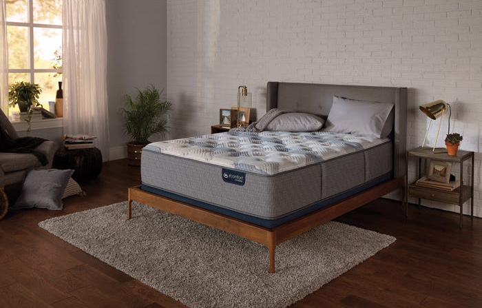 blue fusion 200 hybrid plush king mattress